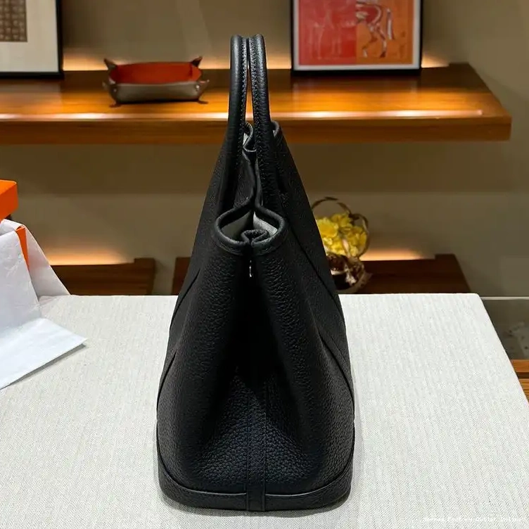 Affordable Bag Palladium In Togo Hermes Black Hardware Party Leather Garden 0506